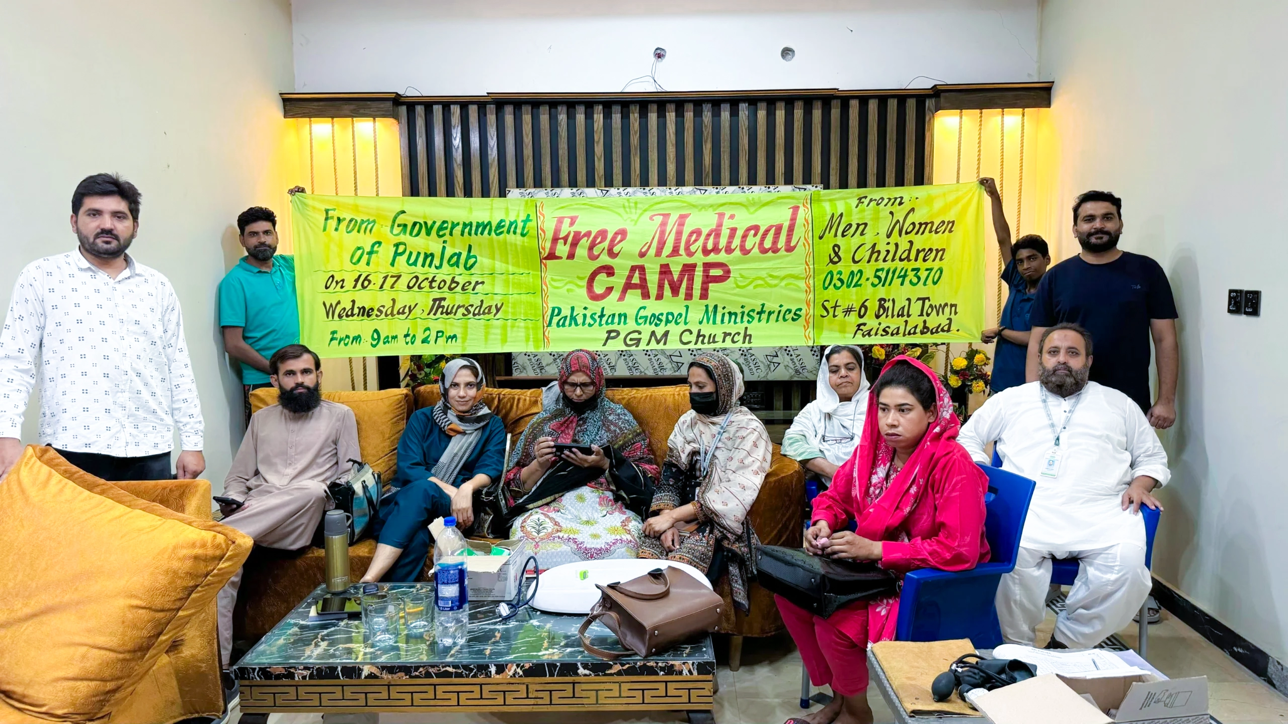 Freedom Pakistan urgent medical camp